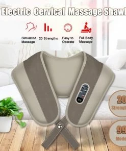 LitaLife Shiatsu Massage Shawl - Cervical Massage Shawls - 99 Massage Modus - Massagekussen - Massageapparaat - Nekmassage Kussen - Massage Apparaat Voor Nek / Schouder / Rug / Benen / Voeten - Voor Thuis - Geen Accu - 220 Volt 3 LitaLife Shiatsu Massage Shawl - Cervical Massage Shawls - 99 Massage Modus - Massagekussen - Massageapparaat - Nekmassage Kussen - Massage Apparaat Voor Nek / Schouder / Rug / Benen / Voeten - Voor Thuis - Geen Accu - 220 Volt -KLASVSA Verkoop 550x553 3