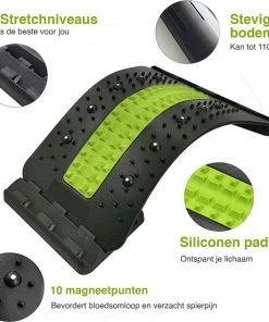Luxovita Verstelbare Rugstretcher - Voor Nek-/Rugklachten - Rugmassage - Backstretcher - Groen 2 Luxovita Verstelbare Rugstretcher - Voor Nek-/Rugklachten - Rugmassage - Backstretcher - Groen -KLASVSA Verkoop 550x553 5