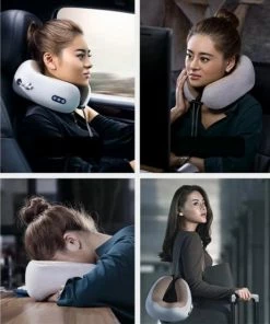 Its4all Massage Kussen - 3 Verwarmings Standen - Massage - Draagbaar - Nek Massage -KLASVSA Verkoop 550x553 8