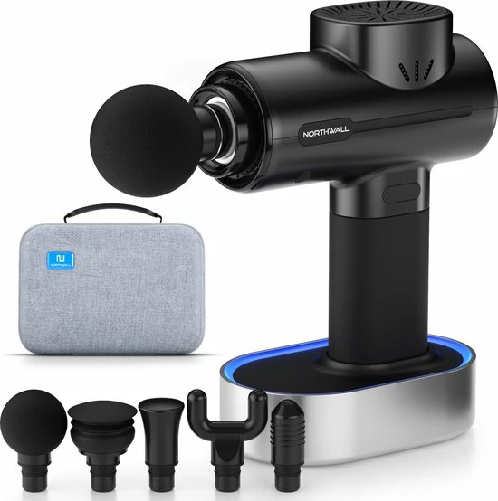 Northwall Northgun? Massage Gun PRO & Charging Dock - Professioneel Massagegun - Massagepistool 1 Northwall Northgun? Massage Gun PRO & Charging Dock - Professioneel Massagegun - Massagepistool