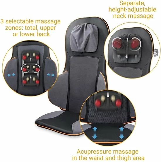 Medisana MC 825 - Massagestoel - Shiatsu Massage 5 Medisana MC 825 - Massagestoel - Shiatsu Massage - Afbeelding 5