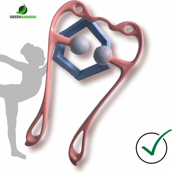 GreenBanana - Nek Massage - Massage Roller - Pijnlijke Drukpunt Massager - Hand Roller - Rollerbal Voor Nek - Schouder - Been- Triggerpoint - Acupressuur - Multifunctionele Handmatige GreenBanana Nek Massage Apparaat 1 GreenBanana - Nek Massage - Massage Roller - Pijnlijke Drukpunt Massager - Hand Roller - Rollerbal Voor Nek - Schouder - Been- Triggerpoint - Acupressuur - Multifunctionele Handmatige GreenBanana Nek Massage Apparaat