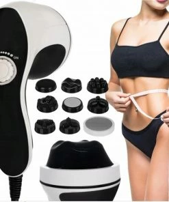 Ariko Anti Cellulitis Apparaat - Vibrating Massageapparaat - Infrarood Functie - Afvallen & Afslanken - Pijnbestrijding - Beauty - Massage - 9 In 1 - Rug/nek/benen/schouders