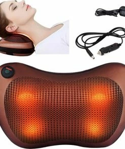 Borvat?| Zedar Shiatsu Massage Kussen - Elektrisch Nek En Rug Apparaat - Met Warmte Infrarood Functie -KLASVSA Verkoop 550x556 7