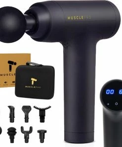 MusclePro - Massage Gun - Professioneel Massage Apparaat - Massage Pistool - Spier Massage - Sport Massage - 8 Mondstukken