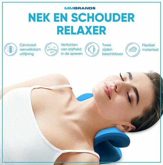 MM Brands Massagekussen - Nekstretcher - Nekmassage Kussen - Nekpijn En Rugklachten 7 MM Brands Massagekussen - Nekstretcher - Nekmassage Kussen - Nekpijn En Rugklachten - Afbeelding 7