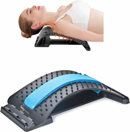 SEZGoods Luxe Nekstretcher - Rugstretcher - Rug Corrector - Postuur Corrector - Massagebal 1 SEZGoods Luxe Nekstretcher - Rugstretcher - Rug Corrector - Postuur Corrector - Massagebal