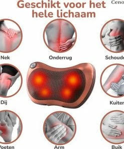 Merkloos Shiatsu Massage Kussen - Elektrisch - Nek/Rug/Voeten - Met Warmte Functie ? Draadloos - Voor In De Auto - Op Kantoor - Bruin 12 Merkloos Shiatsu Massage Kussen - Elektrisch - Nek/Rug/Voeten - Met Warmte Functie ? Draadloos - Voor In De Auto - Op Kantoor - Bruin -KLASVSA Verkoop 550x561 12