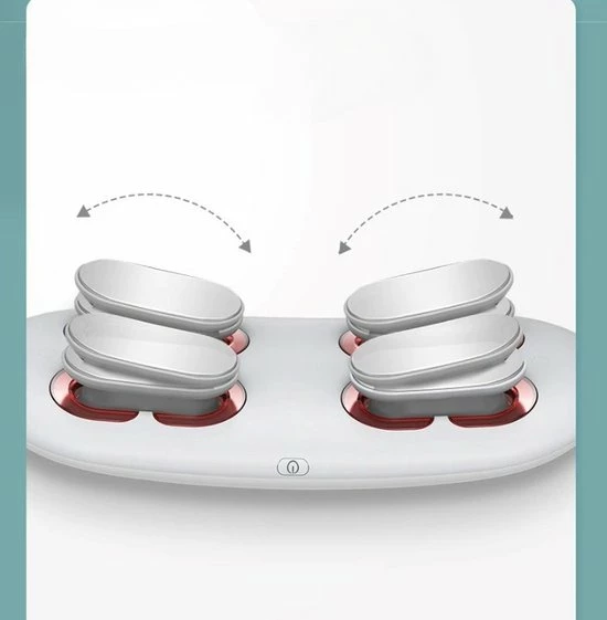 Massage Attributen Rug Massage Band - Met Verwarming - 4 Standen - Menstruatie Pijnverlichting - Massage - Roze 8 Massage Attributen Rug Massage Band - Met Verwarming - 4 Standen - Menstruatie Pijnverlichting - Massage - Roze - Afbeelding 8