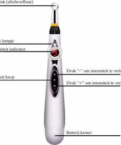 Xenium Massage Pen - Elektronische Acupunctuur Pen - Ronde En Platte Kop - Gel - Handleiding - Massage Apparaat ? Spierontspanning - Pijnbestrijding ? Meridiaan Energy Pen -KLASVSA Verkoop 550x563 10