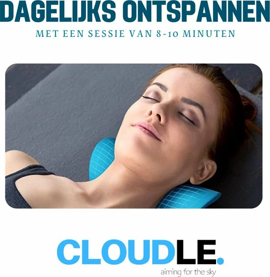 CLOUDLE Nekkussen - Massagekussen - Nekstretcher - Nekmassage Apparaat - Hoofdkussen Tegen Nekklachten - Shiatsu Massagekussen - Met Gratis E-book 8 CLOUDLE Nekkussen - Massagekussen - Nekstretcher - Nekmassage Apparaat - Hoofdkussen Tegen Nekklachten - Shiatsu Massagekussen - Met Gratis E-book - Afbeelding 8