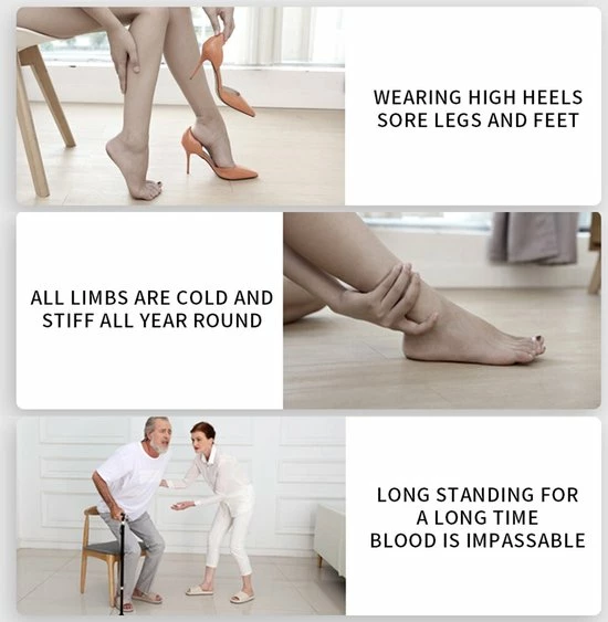 Safu Bloedcirculatie Apparaat -Voet Massage - EMS Trainer ?- Draadloos - Compact-usb Voetmassagemat-Voetmassage Apparaat - Stimuleert Bloedsomloop Voor Voeten -EMS - Acupressuur Verbetering Bloedsomloop ? 3 Safu Bloedcirculatie Apparaat -Voet Massage - EMS Trainer ?- Draadloos - Compact-usb Voetmassagemat-Voetmassage Apparaat - Stimuleert Bloedsomloop Voor Voeten -EMS - Acupressuur Verbetering Bloedsomloop ? - Afbeelding 3