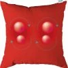 Comfy Massagekussen - Rood | Oplaadbaar | Massage Apparaat Met Infrarood Warmtefunctie | Draadloos