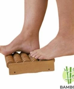 Decopatent? Dubbele Voetroller Voetmassage Apparaat - Betere Bloedsomloop In 2 Voeten - Bamboe - Voet Massage Voetroller 2 Voeten -KLASVSA Verkoop 550x567 11