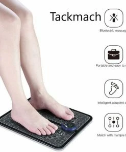 Takmach Professionele Bloedcirculatie Apparaat - Voetmassage Apparaat - Stimuleert Bloedsomloop Voor Voeten -EMS - Acupressuur Verbetering Bloedsomloop ? Kuiten Trainer - Voet Massage - EMS Trainer ?- Draadloos - Compact-usb Voetmassagemat -KLASVSA Verkoop 550x567 4