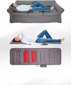 Massage Matras LA110315 - Zwart - Lanaform 33 Massage Matras LA110315 - Zwart - Lanaform -KLASVSA Verkoop 550x568 6