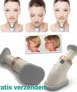 Merkloos Saizi Dubbele Kin Afslanker & Nek Masseur Massage Nekmassage Apparaat– Onderkin – Mooie Kaaklijn - Nek Masseur- Kaak Trainer