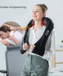 Massagekussen Nek En Rug Shiatsu Pro (Massage Apparaten) Van ZEDAR - Black Friday 2022 -KLASVSA Verkoop 550x572