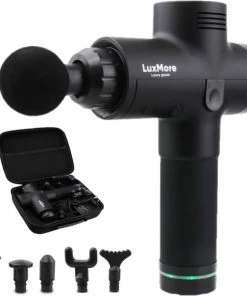 Luxmore? RecoverGun - Professioneel Massage Gun - Massage Apparaat - 6 Massagekoppen - 20 Standen