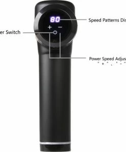 MOSO Massage Gun Professioneel 2500mAh 6 Opzetstukken Met LED Display Touchscreen Sport Massage Apparaat 99 Snelheden En 30 Massage Standen -KLASVSA Verkoop 550x574 1