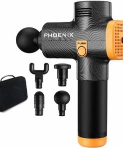 Massage Gun - Massage Apparaat ? Phoenix A2 ? 4 Opzetstukken ? Professioneel ? 3200 RPM! 16 Massage Gun - Massage Apparaat ? Phoenix A2 ? 4 Opzetstukken ? Professioneel ? 3200 RPM! -KLASVSA Verkoop 550x574 4