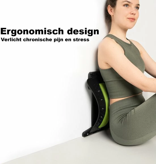 VRL Sport Rugstretcher - Verstelbare Rugcorrector - Rug Massage - Rugtrainer - Backstretcher - Rug Kraker 6 VRL Sport Rugstretcher - Verstelbare Rugcorrector - Rug Massage - Rugtrainer - Backstretcher - Rug Kraker - Afbeelding 6