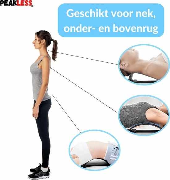 Peakless? Verstelbare Backstretcher Met Gratis E-Book - Rugklachten & Rugpijn - Massage - Houding En Postuur Corrector - Rugstretcher 5 Peakless? Verstelbare Backstretcher Met Gratis E-Book - Rugklachten & Rugpijn - Massage - Houding En Postuur Corrector - Rugstretcher - Afbeelding 5