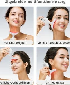 Everything You Want EYW Gezichtsnek Massageapparaat – Fatburner – Vetverbrander - Dubbele Kin - Dubbele Kin Afslanker - Onderkin Afslanker - Met Warmtefunctie – Elektrische - Wit -KLASVSA Verkoop 550x586 2