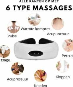 Merkloos EMS Nek Massage | Massage Apparaat | Elektromagnetische Impulsen | 6 Standen -KLASVSA Verkoop 550x586 3