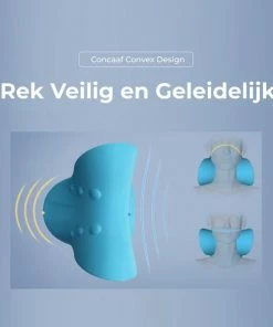 Backzy -Nekstretcher - Massagekussen - Massage - Nekkussen - Massage Apparaat - Postuur Corrector - Nekmassage - Rug Corrector -KLASVSA Verkoop 550x587 2