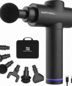 Northwall Northgun PRIME - Massage Gun - Sport En Relax Massage Apparaat - Professioneel Massage Pistool - Zwart Massagegun