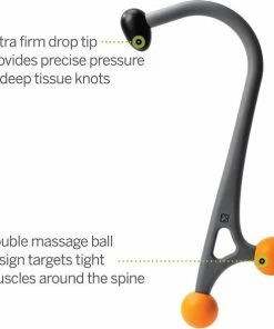 Triggerpoint Massage Apparaat - Accessoire AcuCurve Cane - Grijs / Oranje - 40 X 18 Cm - Spiermassage - Pilates - Yoga - Fitness -KLASVSA Verkoop 550x588 4