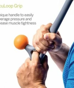 Triggerpoint Massage Apparaat - Accessoire AcuCurve Cane - Grijs / Oranje - 40 X 18 Cm - Spiermassage - Pilates - Yoga - Fitness -KLASVSA Verkoop 550x589 4