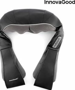 Innovagoods - Shiatsu Pro Massagekussen Voor Heel Het Lichaam - 8 Roterende Ballen Met Warmte Functie/infrarood En Een Autostekker Inbegrepen -KLASVSA Verkoop 550x589 6