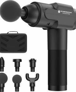 Scandinavian Collection Massage Gun 2.0 - Intense Nek En Rug Massage - Sport En Relax Massage - Professioneel- Inclusief Koffer - Massage Apparaat - 6 Standen - Massage Gun 2.0