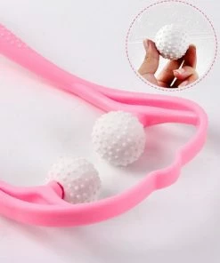 Merkloos Massage Roller - Nek Roller Tegen Krampen En Spierpijn- Nekmassage Apparaat -Nek Spier Stimulator -KLASVSA Verkoop 550x593