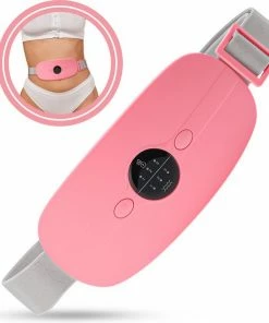 MoreWomen? MVK01 - Menstruatie Warmteband - Verwarmde Menstruatieband - Verwarmingsband - Warmtekussen - 3 Warmtestanden - Triltechnologie - Roze