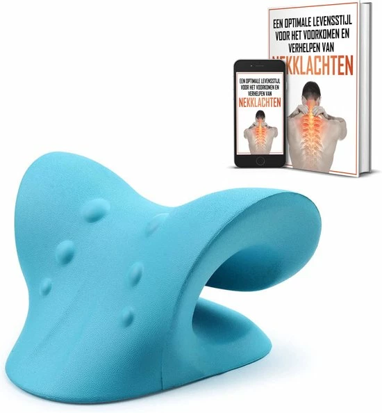 Oyka Nekstretcher - Nekkussen - Nekmassage - Massagekussen - Nek Stretcher - Inclusief E-Boek 2 Oyka Nekstretcher - Nekkussen - Nekmassage - Massagekussen - Nek Stretcher - Inclusief E-Boek - Afbeelding 2