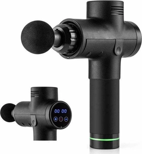 Merkloos Massage Gun - Klop En Compressiemassage 2 Merkloos Massage Gun - Klop En Compressiemassage - Afbeelding 2