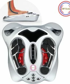 MF Goods Bloedcirculatieapparaat Luxe Totaalpakket - Voetmassage Apparaat Bloedsomloop - Tens Apparaat - Ems Apparaat - Riem Ems - Infraroodlamp - Plasma Afvoer Bloed