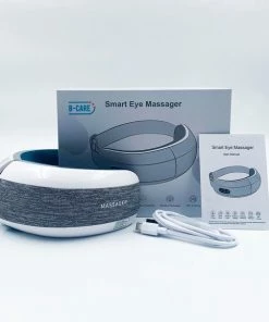 B-care Oogmasker - Oogmassage Apparaat - Bluetooth - Oogmassage Bril ? Gezichtsmassage - Massage Masker - Tegen Hoofdpijn, Wallen En Vermoeide En Droge Ogen - Verlichting Van Oogvermoeidheid ? Migraine - Acupunctuur ? Drukpuntmassage -KLASVSA Verkoop 550x605