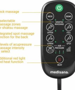 Medisana Shiatsu-Acupressuur Massagekussen MC 825 -KLASVSA Verkoop 550x606
