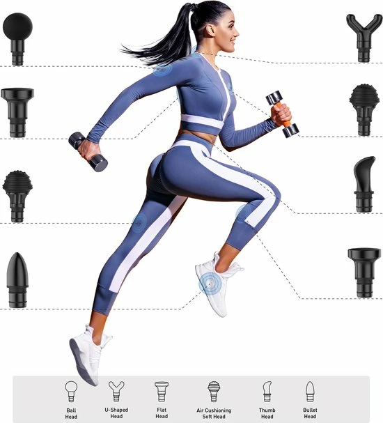 Northwall Northgun? Massage Gun PRO & Charging Dock - Professioneel Massagegun - Massagepistool 12 Northwall Northgun? Massage Gun PRO & Charging Dock - Professioneel Massagegun - Massagepistool - Afbeelding 12