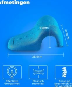Buzzworldwide Nekstretcher - Massagekussen - Nekkussen - Nekmassage Apparaat - Schoudermassage - Nek Massage - Nekpijn Kussen - Nekshape - Blackfriday - Sinterklaascadeau - Kerstcadeau -KLASVSA Verkoop 550x612