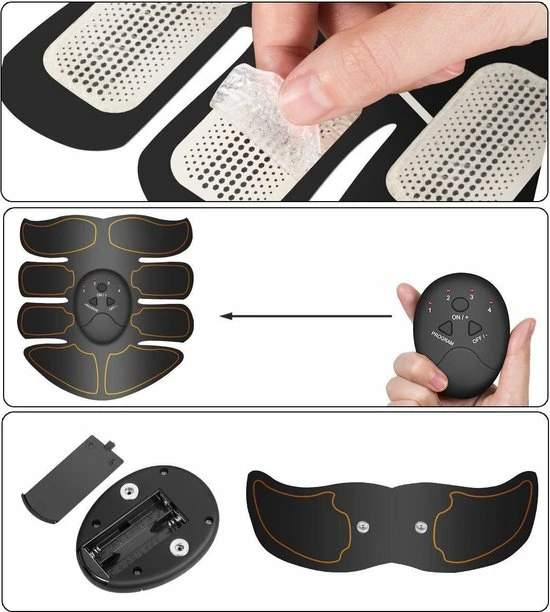 Relax Goods Relaxgoods Sixpack Trainer Voor Het Hele Lichaam - Spierstimulator Voor Buikspieren En Billen 3 Relax Goods Relaxgoods Sixpack Trainer Voor Het Hele Lichaam - Spierstimulator Voor Buikspieren En Billen - Afbeelding 3