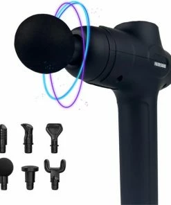 Famson Massage Gun - Sport En Relax - Draadloos - Professioneel - 6 Opzetstukken - Massage Apparaat