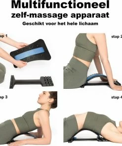 VRL Sport Rugstretcher - Verstelbare Rugcorrector - Rug Massage - Rugtrainer - Backstretcher - Rug Kraker -KLASVSA Verkoop 550x618