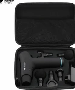 Rockerz Fitness? Massage Gun - Sport En Relax Massage - Krachtig - Draadloos - Inclusief Koffer - Met 6 Opzetstukken - 30 Snelheden -KLASVSA Verkoop 550x619 1