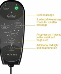 Medisana MC 825 - Massagestoel - Shiatsu Massage 8 Medisana MC 825 - Massagestoel - Shiatsu Massage -KLASVSA Verkoop 550x621 1