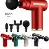 Naxo Massage Gun (Rood) - Massage Gun - Massageapparaat - Massageapparaten - Sport & Relax Massage - Percussietherapie - Vibratiemassage - Spiermassage - Zelfmassage - Toepassende Kopstukken - Incl. Draagbare Case - Incl. Oefenprogramma
